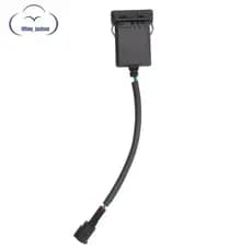 1 Peça Motocicleta USB Interface De Carregamento Energia Soquete Impulso Porta Carga Preto Acessórios Da Para 450SR SR45