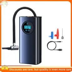 Compressor De Ar Elétrico , Inflação Rápida , 12V , Bomba Portátil , Inflador De Pneus De Motocicleta Alta Para Biciclet