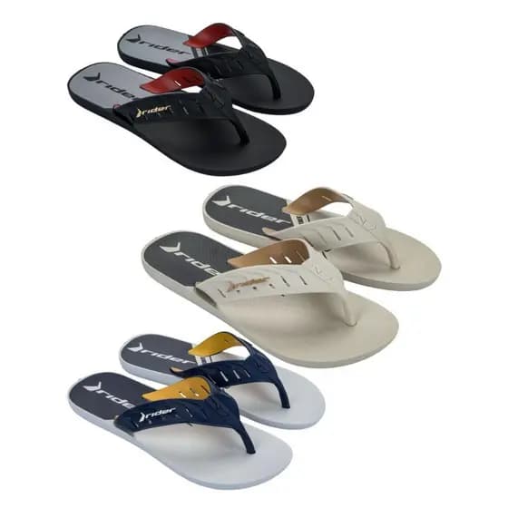 Chinelo De Dedo Masculino Tira Larga Rider Duo Plus