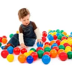 Kit Pacote 50 Bolinhas Coloridas Infantil Para Piscina Alta Qualidade Premium BB Bolinhas