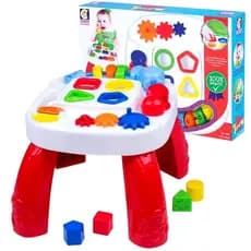 Mesa didática infantil Mesa educativa de atividades para bebê criança - cotiplas