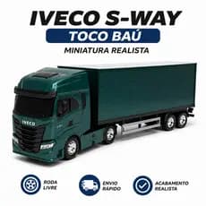 Caminhao Carreta Bau Grande Infantil S Way - Usual Brinquedos