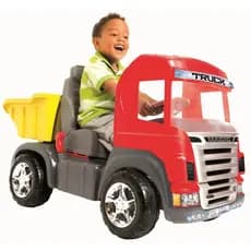 Caminhão Infantil com Pedal Truck Caçamba Articulada com Sons e Luzes - Magic Toys