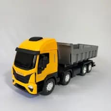 Brinquedo Caminhão Iveco Tector Teto Alto Basculante Bi-Truck - Usual Brinquedos