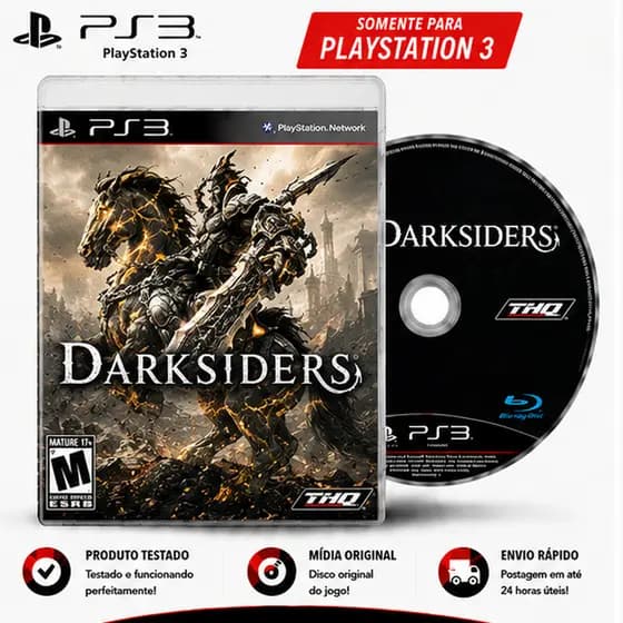Jogo Darksiers Midia Fisica Original Sony Ps3 Playstation 3