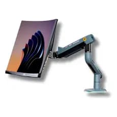 SUPORTE GAMER CINZA NB - V6 MONITOR 32 A 60 ARTICULADO