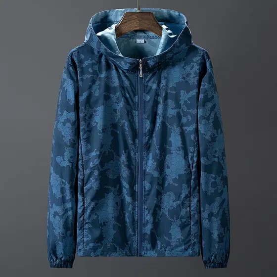 Roupas Camufladas De Proteção Solar Para Homens , Jaqueta Leve De Verão Viagens Ao Ar Livre , Camisa Protetora De Seda G
