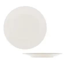Prato Raso De Porcelana Grande Branco 26cm Comida Japonesa Lanchonete Restaurante Chique Luxo Lyor