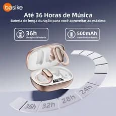 Astgn X Basike Wireless OWS estéreo Bluetooth fone de ouvido à prova d'água IP67