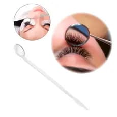 Mini Espelho Precisão para Extensão Cílios Plástico Dentista Fio a FIo Volume Brasileiro/ Extensão