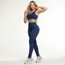Calça Legging Selene Sem Costura Empina Bumbum Fitness Sport Academia