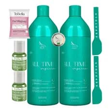 Kit 2 Progressivas All Time Orgânica Zap Passo 2 Máscara 1l