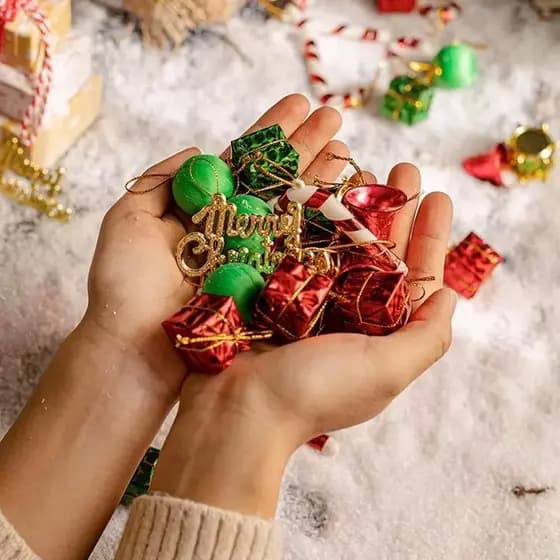 Kit Bolas decoração de natal árvore pendente bolinhas enfeites natalinos