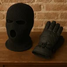 Kit Motoqueiro Inverno Touca Ninja Balaclava + Luva Térmica