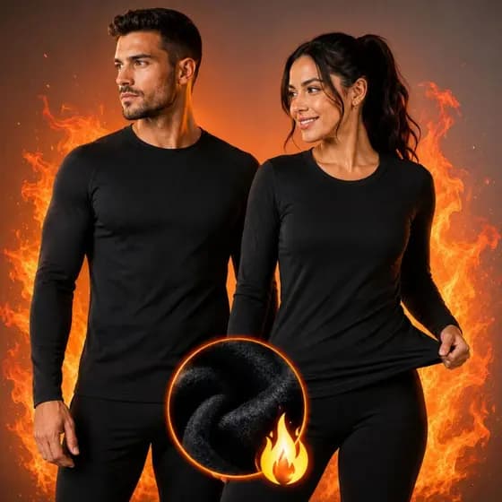 Camiseta Térmica Masculina ou Feminina Inverno Flanelada Segunda Pele