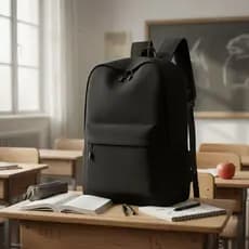 Mochila Escolar Básica Masculina Juvenil Universitária