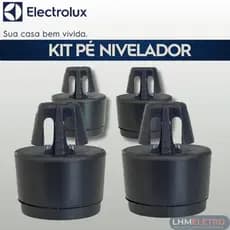 Pézinho Microondas Electrolux MEC41 MEF41 ME28S ME36S A08259501 Kit 4 unidades