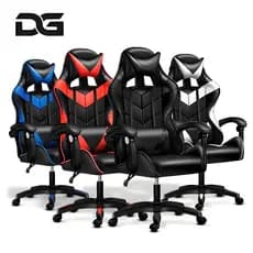 Cadeira Gamer Confortável Design Ergonômico Reclinação 135° Altura Ajustável  Com Rodinha F19