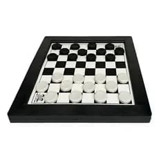 Jogo de Dama Tabuleiro e Trilha Dama Jogo