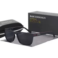 Óculos de Sol Barcur Polarizado TR90 – Leve, Resistente e Proteção UV400