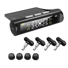 Medidor Pressão Pneu Solar Ipega KP-S134 | Sensor TPMS Automotivo