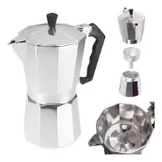 Cafeteira Italiana Alumínio 3 Xícaras - Sabor Autêntico