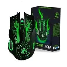 Mouse Gamer X9 Gaming