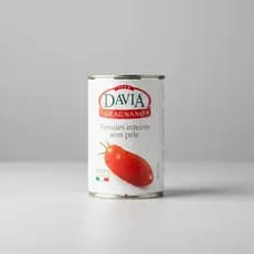 Tomate Pelado Inteiro Italiano Davia Gragnano Em Lata 400gr