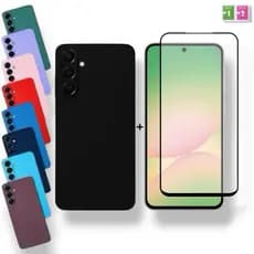 Kit Capa + Película Galaxy A14 Samsung Capinha Anti Impacto Proteção Premium