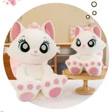 60cm Disney Marie Gato Bonecas De Pelúcia Dia Doss Namorados Para Meninas Decoração De Casa Travesseiro Brinquedos Crian