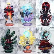 49 estilos de Anime Naruto Sasuke Uchiha Itachi Uzumaki Naruto Jiraiya Kakashi com Tuira Haruno Sakura Figuras de ação S