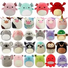 Squishmallows Animal Brinquedo De Pelúcia Pintura Calmante Salamandra Plushie Grande Boneca De Aniversário-* & *