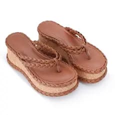 Tamanco Feminino Salto Alto Plataforma Confort Premium