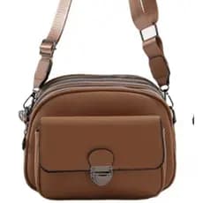 Bolsa Feminina de Ombro Moderna e Elegante, em Couro PU de Alta Qualidade, Ideal para o Dia a Dia