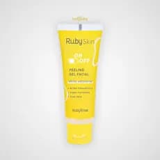 Peeling Gel Esfoliante Facial On+Off Ruby Rose® HB409 Limpeza Profunda Remove Impurezas