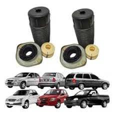 Kit Do Amortecedor Dianteiro Celta Corsa Coxim Axios Batente