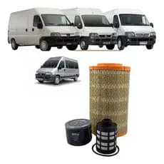 Filtros Ar Combustível Óleo Ducato 2.8 Boxer Jumper 2.3