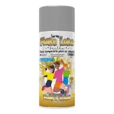 SPRAY TINTA PARA CABELO TEMPORÁRIA FESTA LOKO BRILHO - LATA 120ML - PRATA