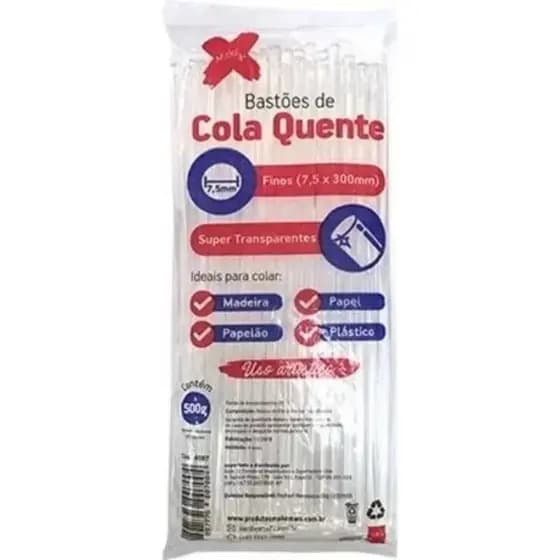 COLA QUENTE BAST.SUPER TRANS.FINA 500g
