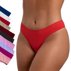 Calcinhas Cotton Tanga Conforto 100% Algodão