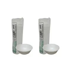 Kit 2 Pacotes de Pote de Isopor 200ml MR200 Ultratherm com 50 unidades (Sem Tampas)