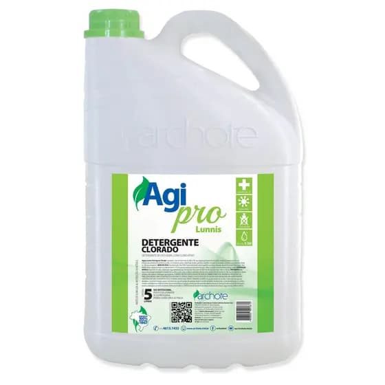 DETERGENTE 5L CLORADO LUNNIS AGIPRO