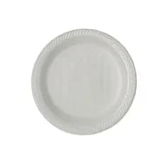 Prato Descartável de Isopor 15cm Ultratherm Raso c/100 Unidades