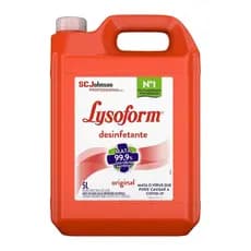 Desinfetante Lysoform Original 5L – Limpeza e Higiene para Ambientes