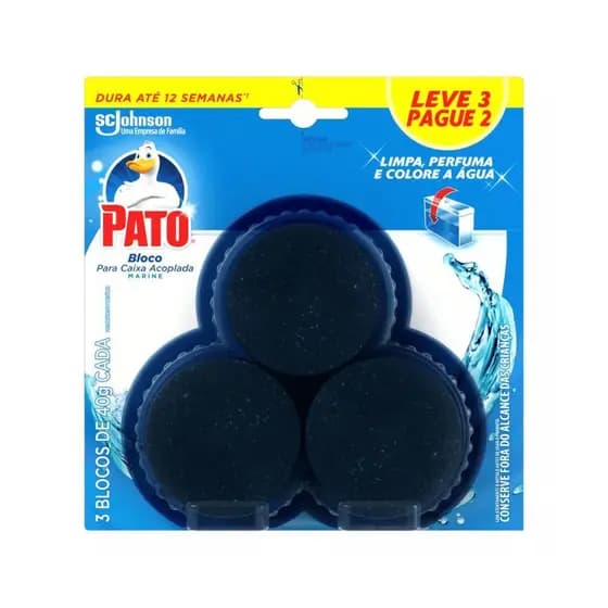 Bloco para Caixa Acoplada Pato Marine 40g