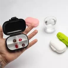 Kit Com 3 Porta Comprimidos Plástico