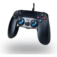 Controle USB Quantum para PC/PS3/PS4 – Preto, Plug & Play, Alta Precisão