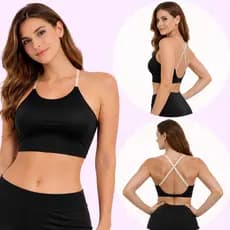 Top Fitness Feminino Sem Bojo Suplex Academia Treino