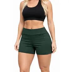 Shorts de Poliamida Academia Shortinho para treinar short Curto