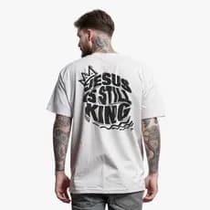 Camiseta Jesus Is Still King Masculina Manfinity Street Wear
